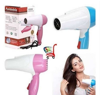 Nova NV - 1290/658 Hair Dryer for Men and Women Pink and Blue